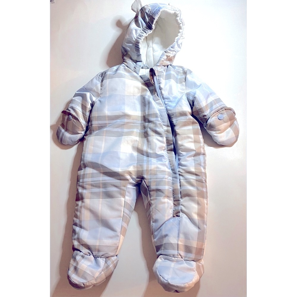 Carters baby Size 3- 6 months Multicolor Hooded Pram Bunting Puffer Snow Suit